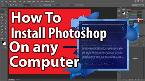 How to install Photoshop on Windows [MEGA link in description] .